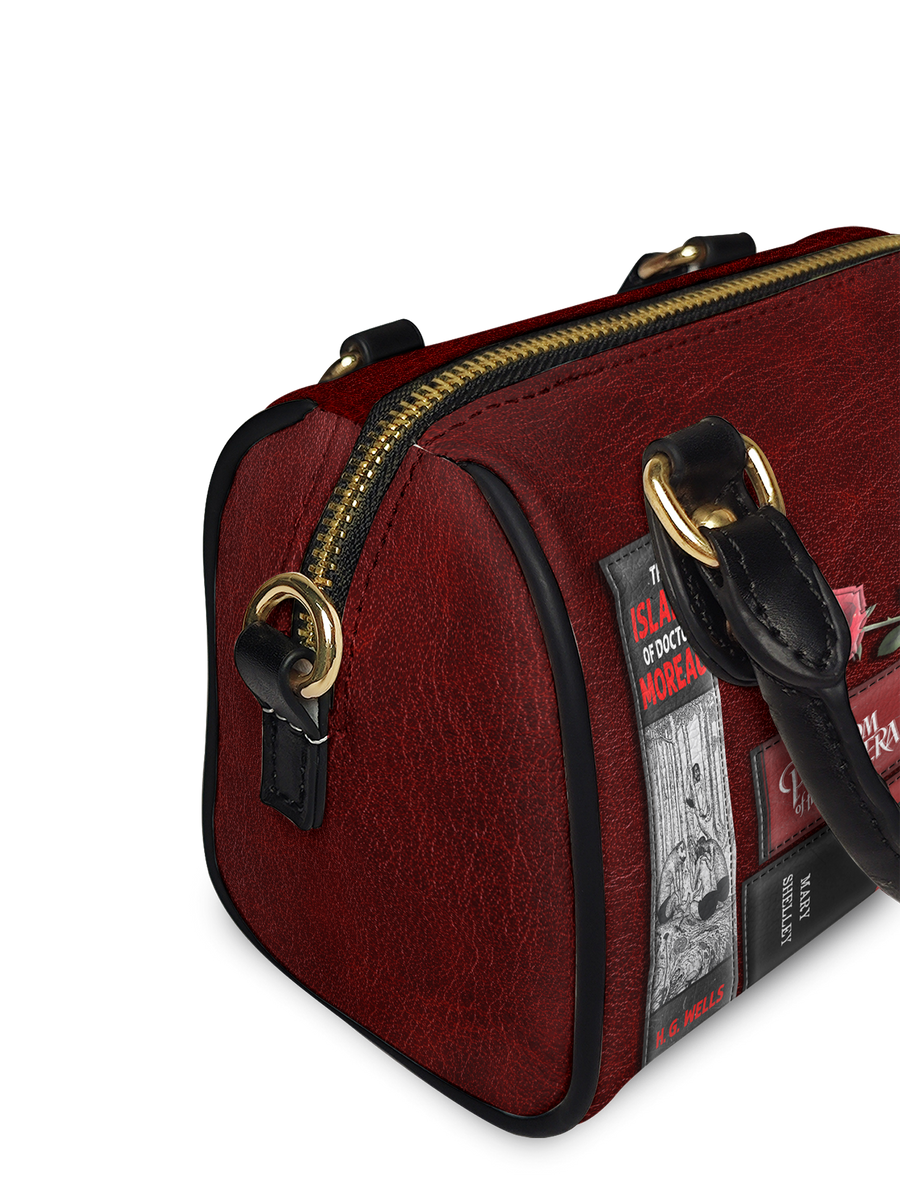 "The Crimson Codex" Mini Satchel