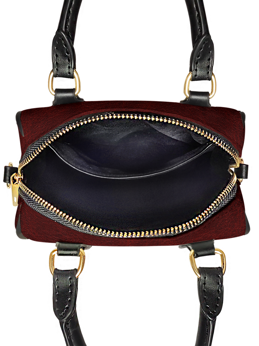 "The Crimson Codex" Mini Satchel
