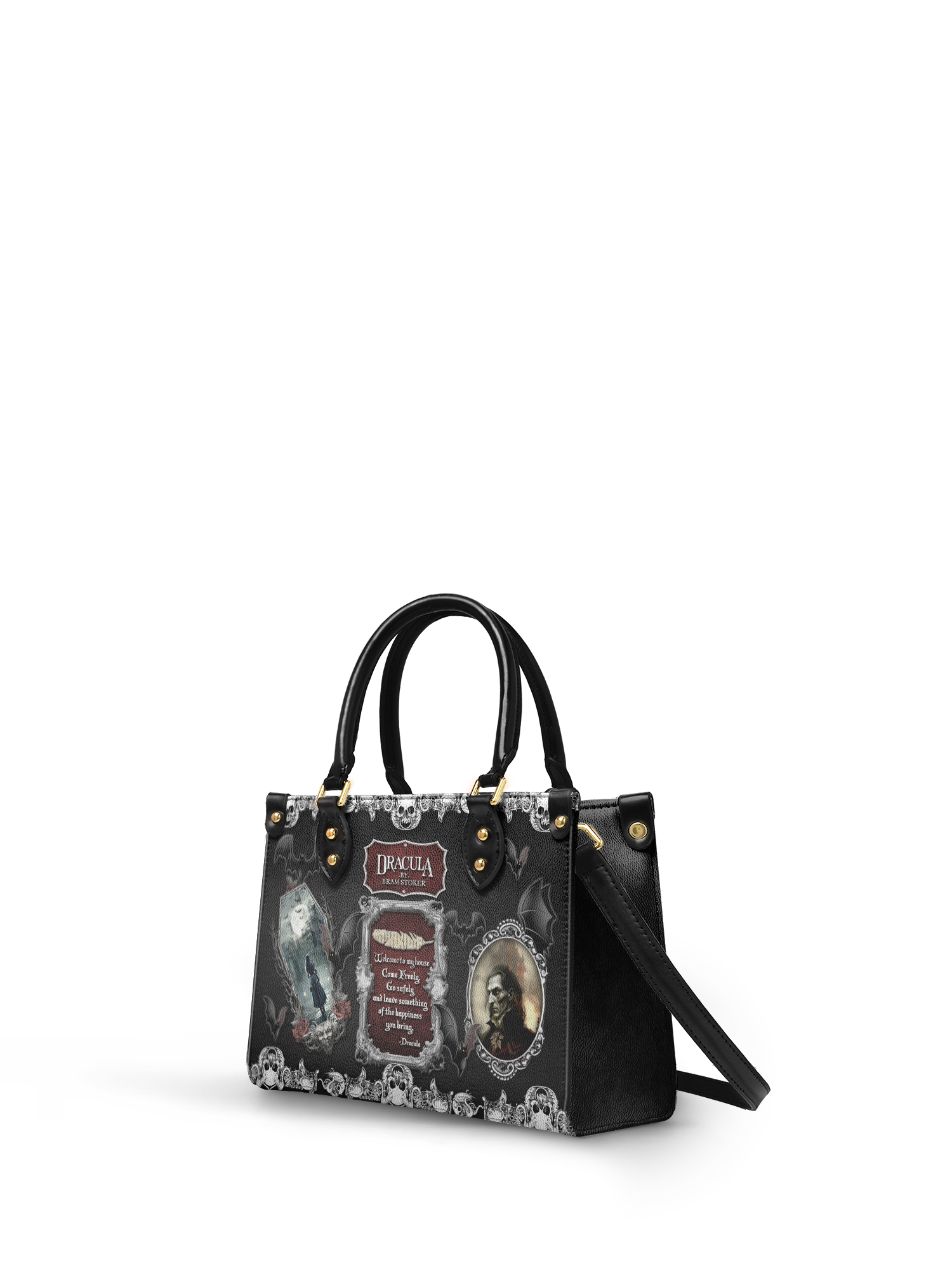 "The Dracula" Small Leather Handbag