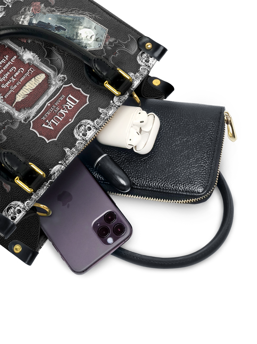"The Dracula" Small Leather Handbag