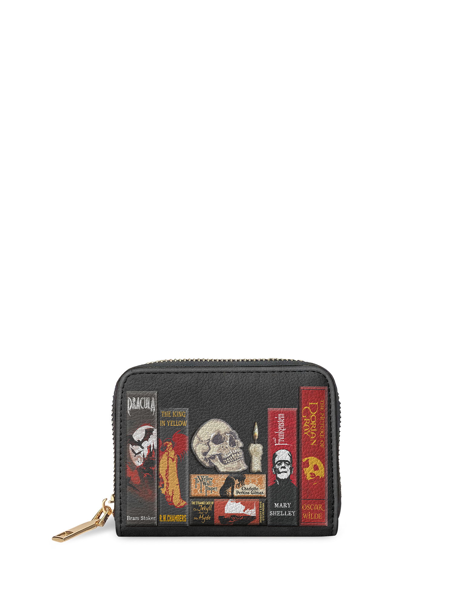 "The Codex of Gothic Tales" Deadlight Black Mini Wallet