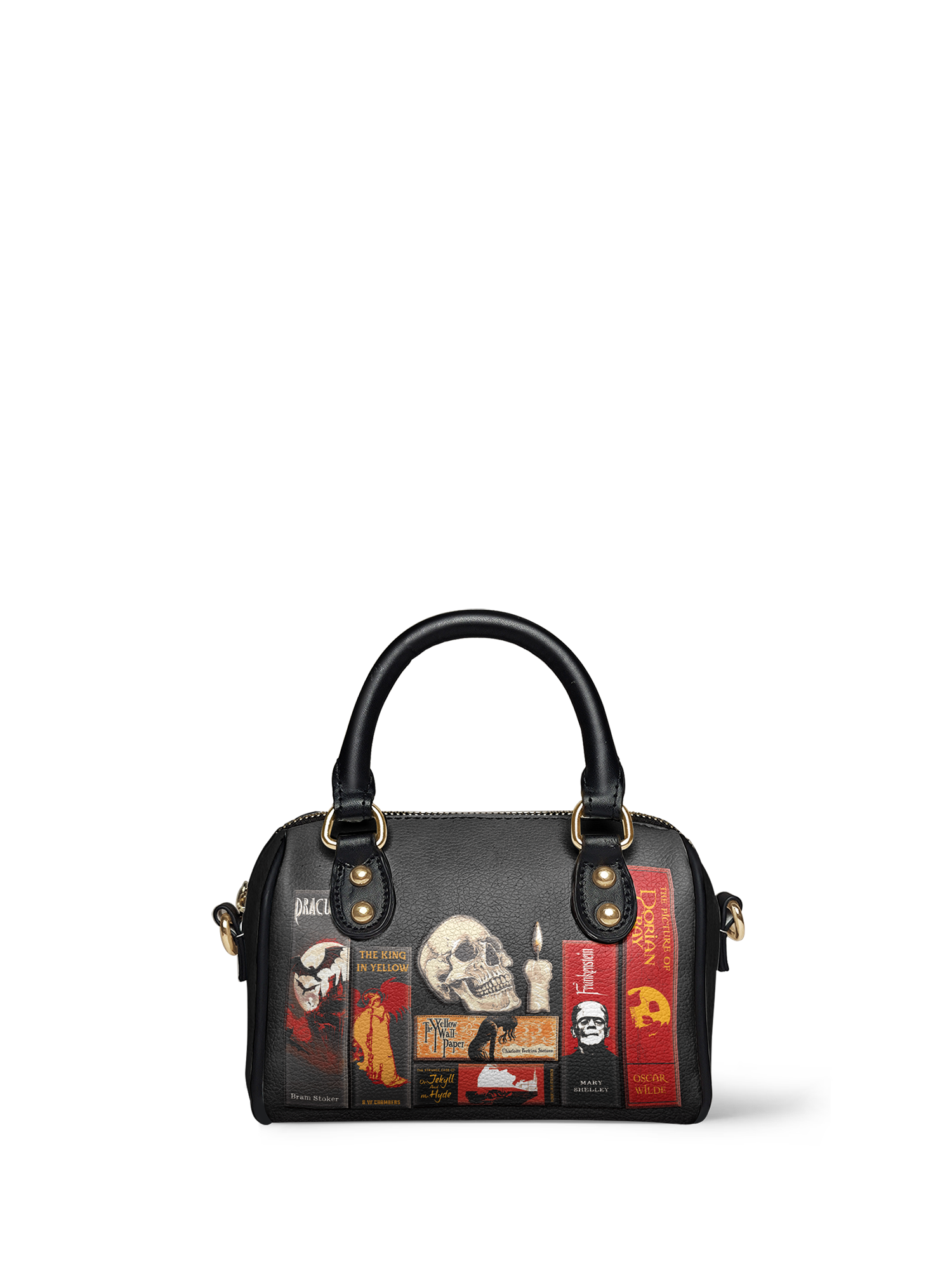 "The Codex of Gothic Tales" Deadlight Black Mini Satchel