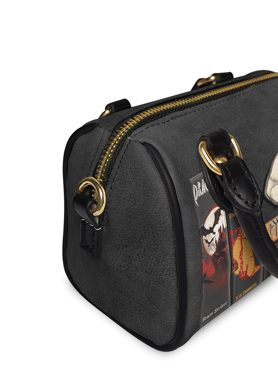 "The Codex of Gothic Tales" Deadlight Black Mini Satchel