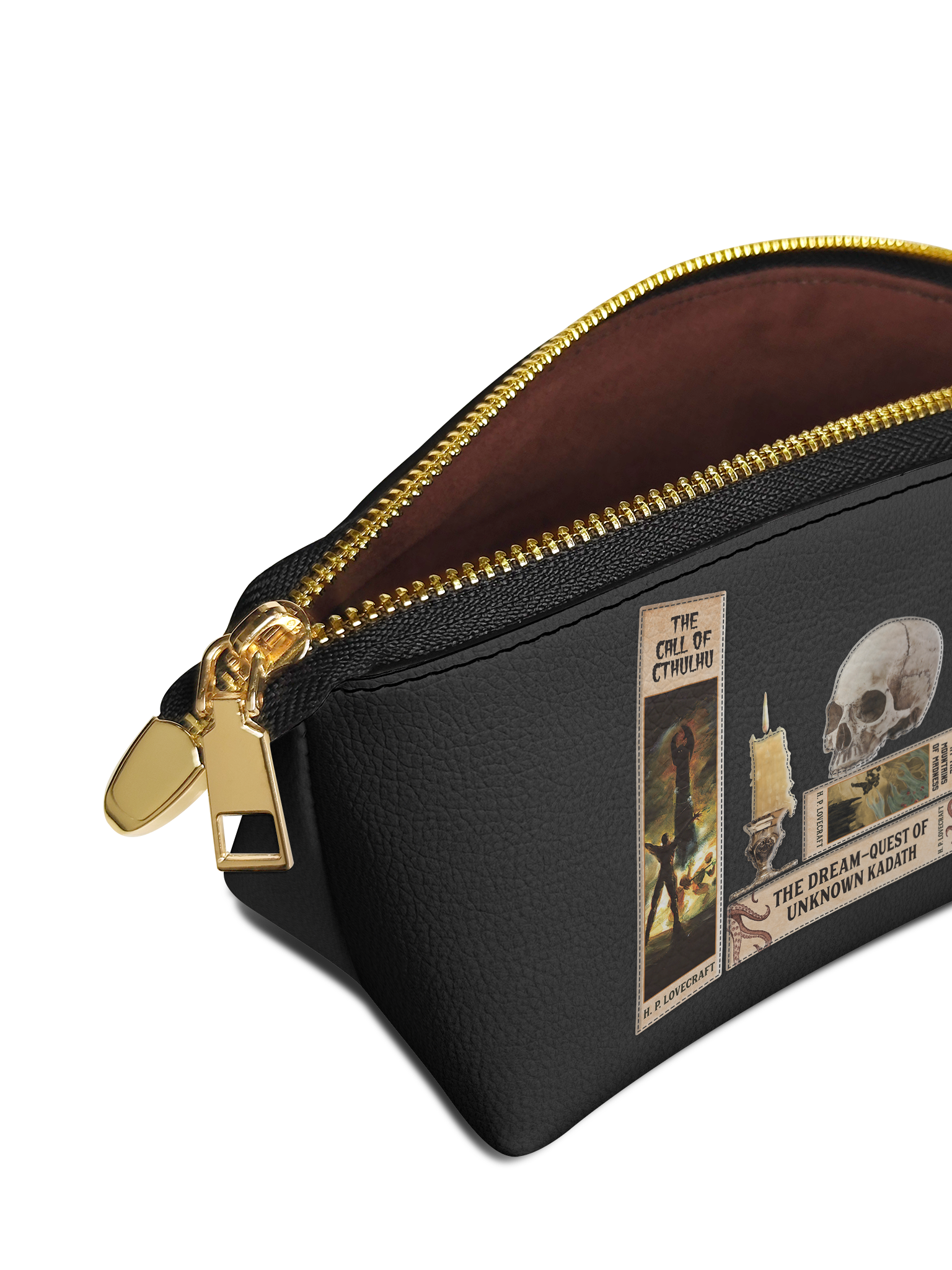 Lovecraftian Black Eclipse Makeup Bag