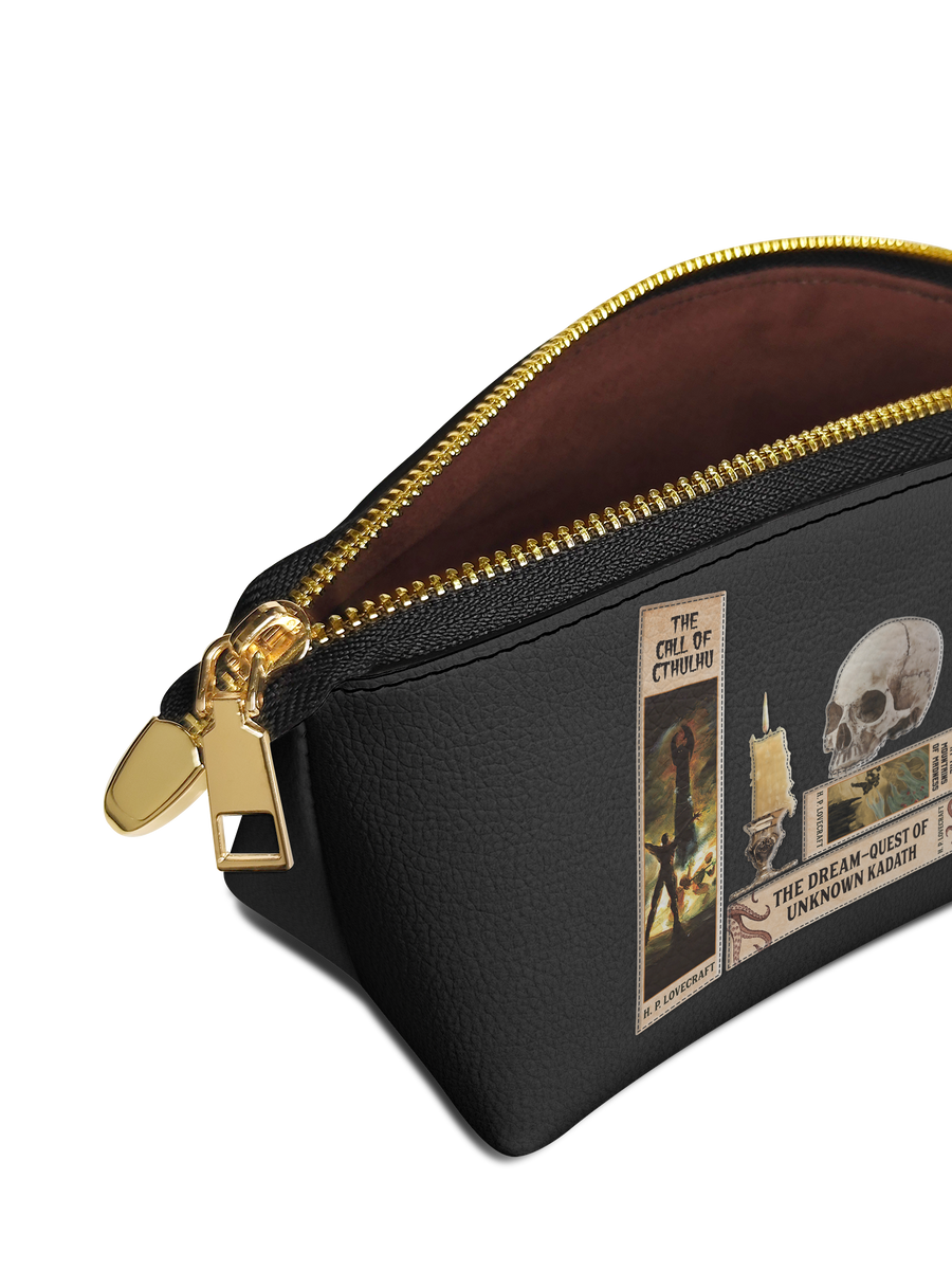 Lovecraftian Black Eclipse Makeup Bag