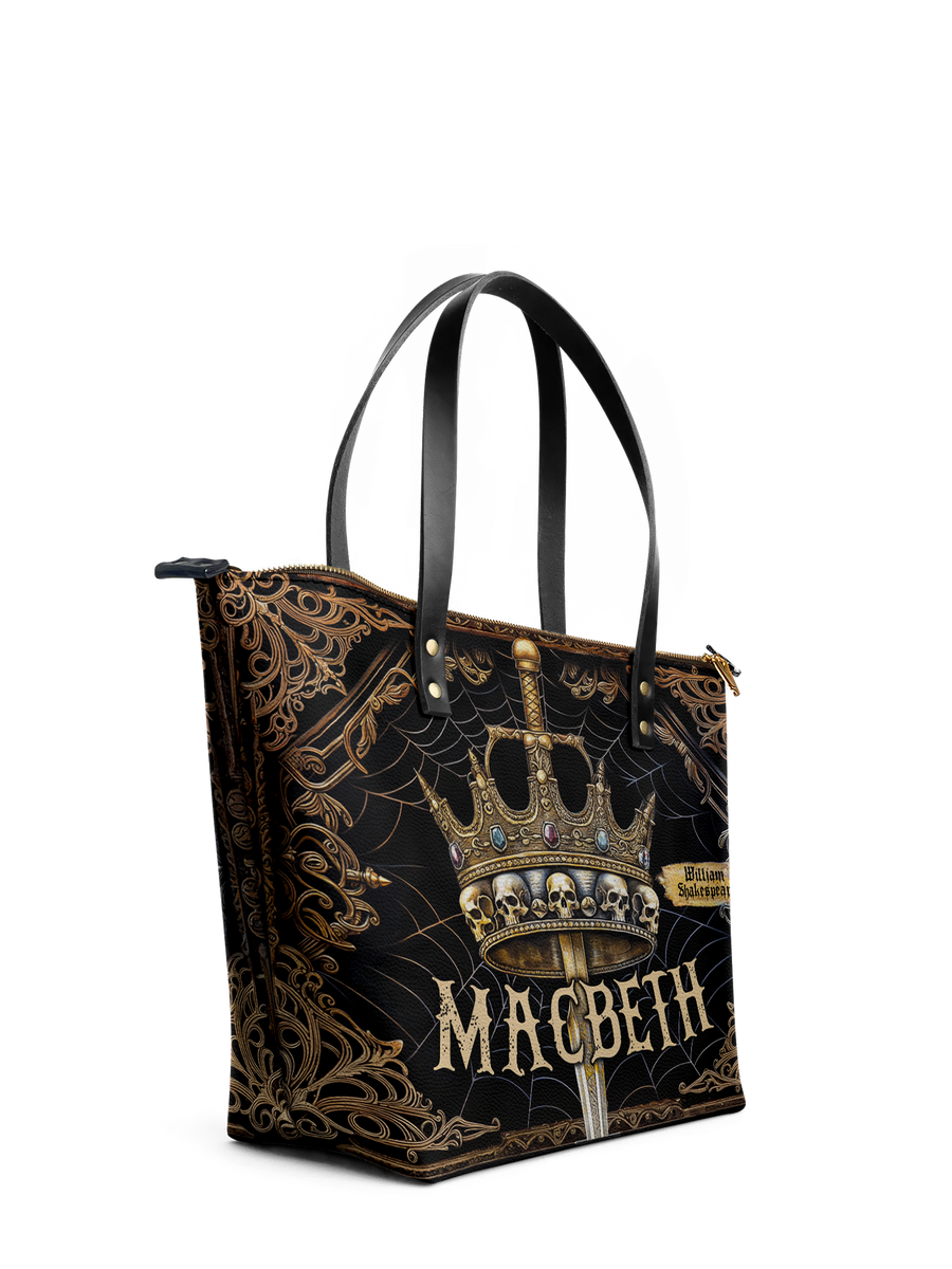 "Macbeth" Leather Tote Bag