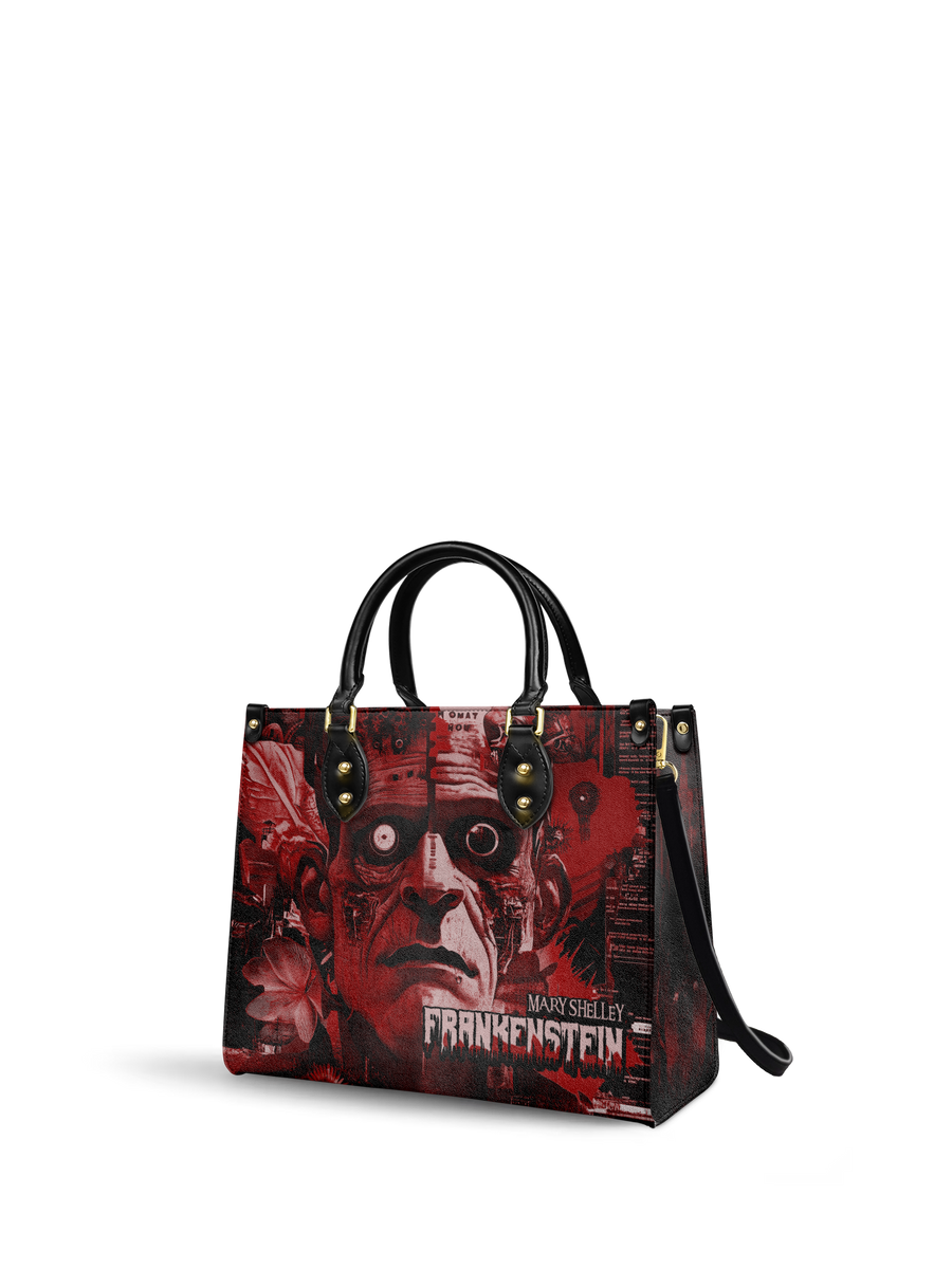 "Frankenstein" Heart Surge Leather Handbag
