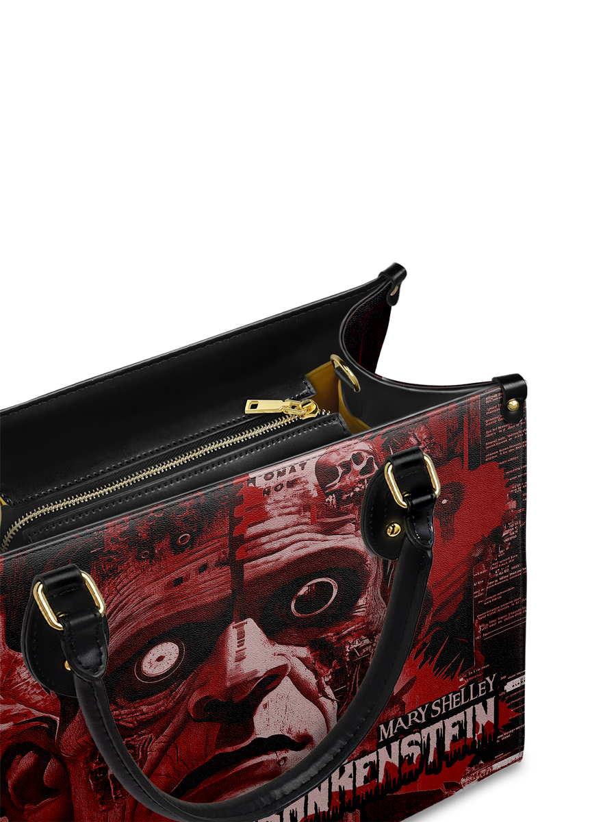 "Frankenstein" Heart Surge Leather Handbag
