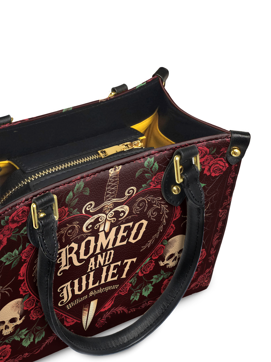 "Romeo And Juliet" Poison Rose Small Leather Handbag