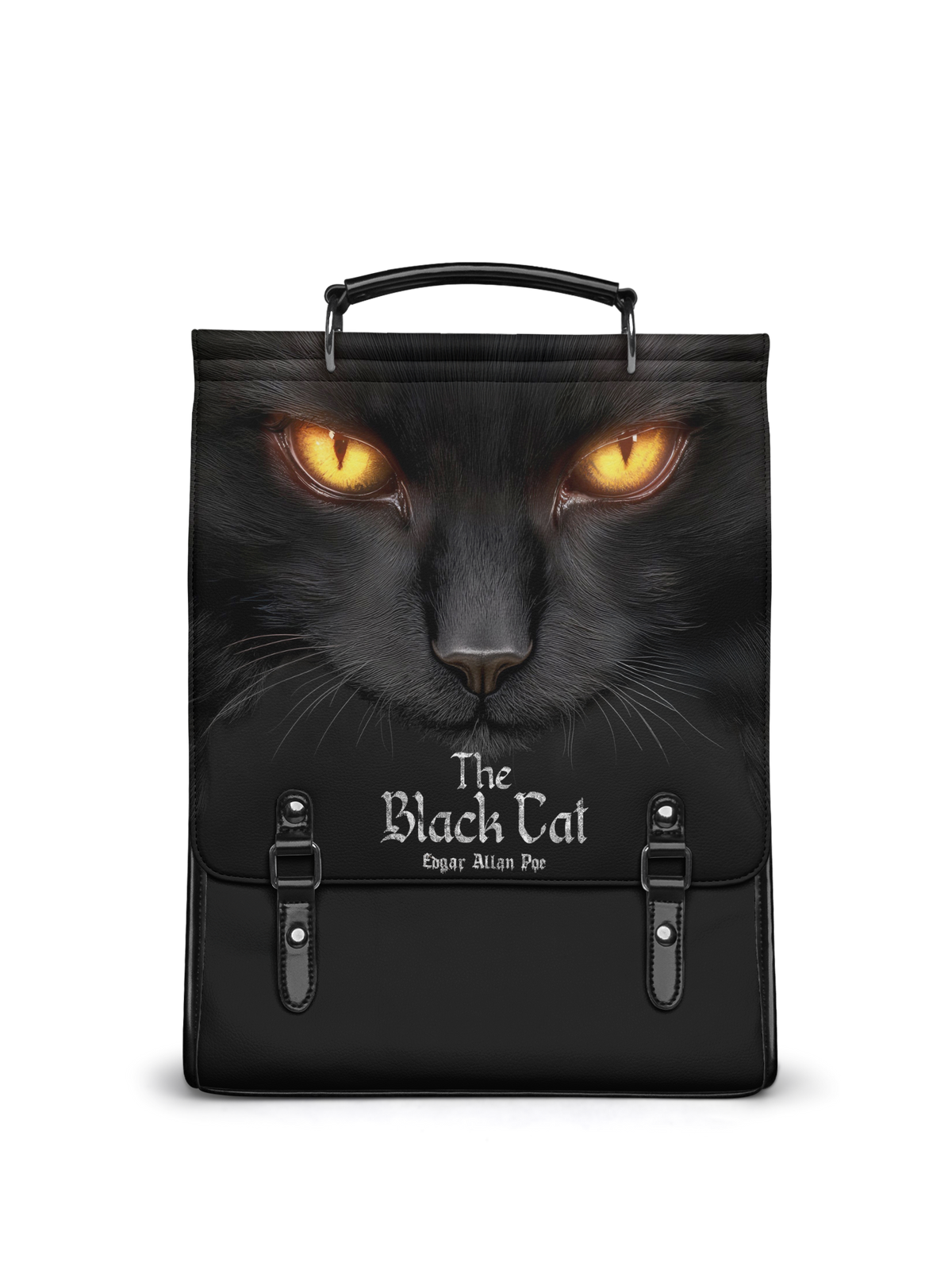 "The Black Cat" Leather Backpack