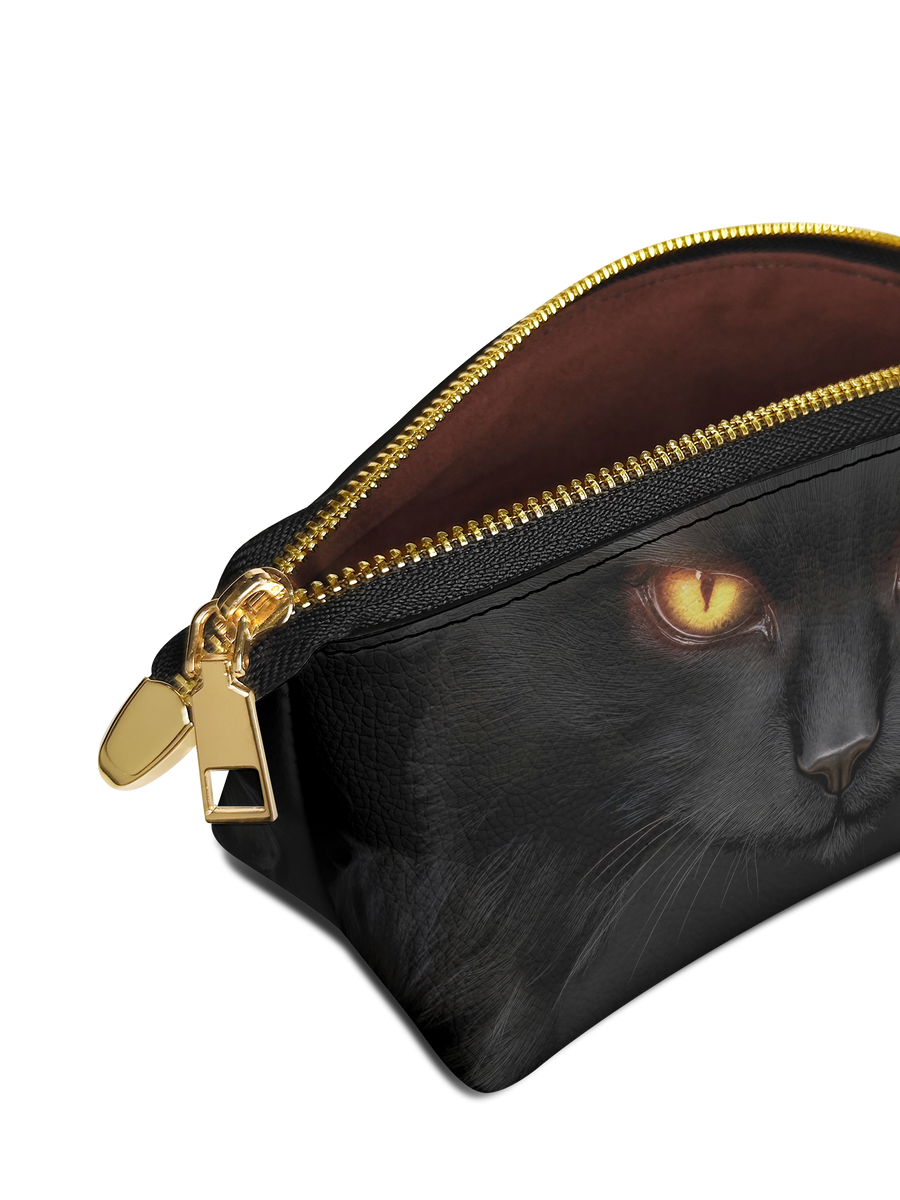 "The Black Cat" Eclipse Makeup Bag