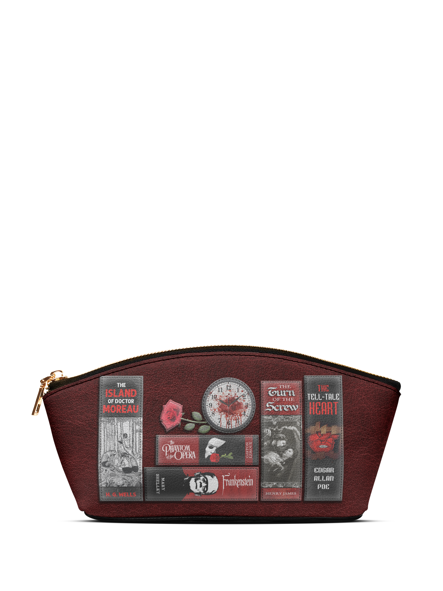 "The Crimson Codex" Eclipse Makeup Bag