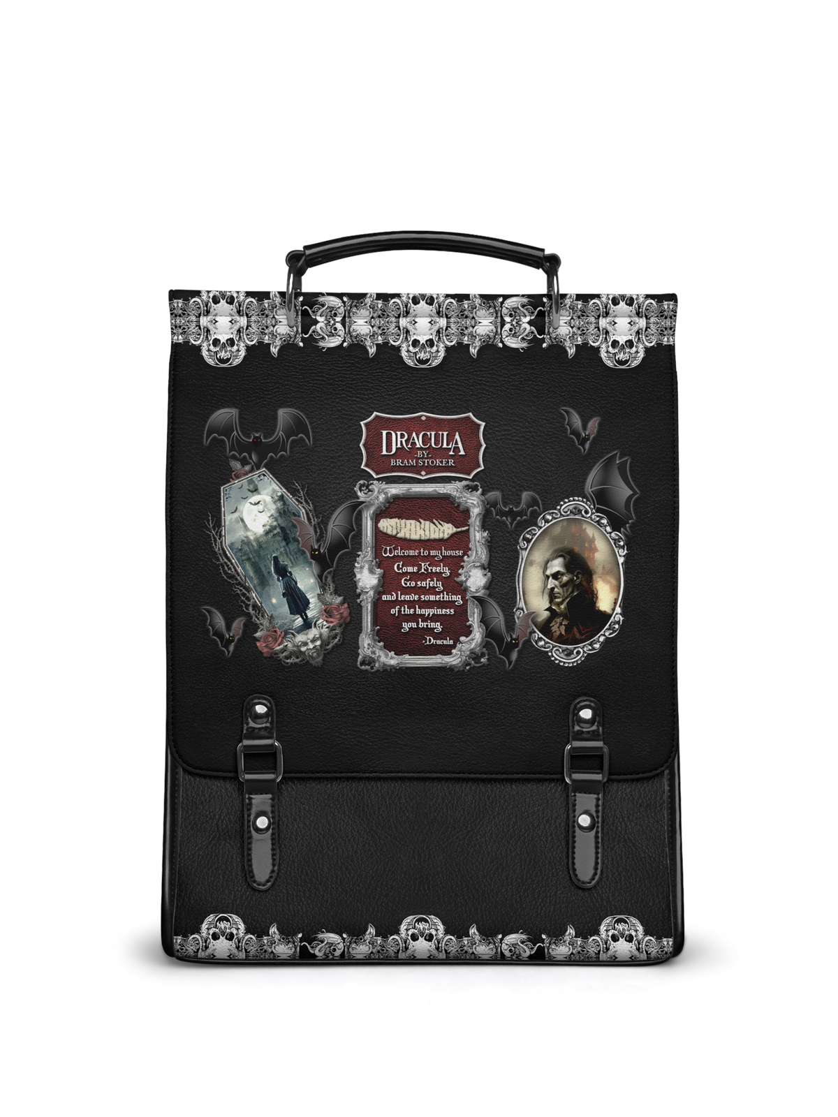 "The Dracula" Leather Backpack