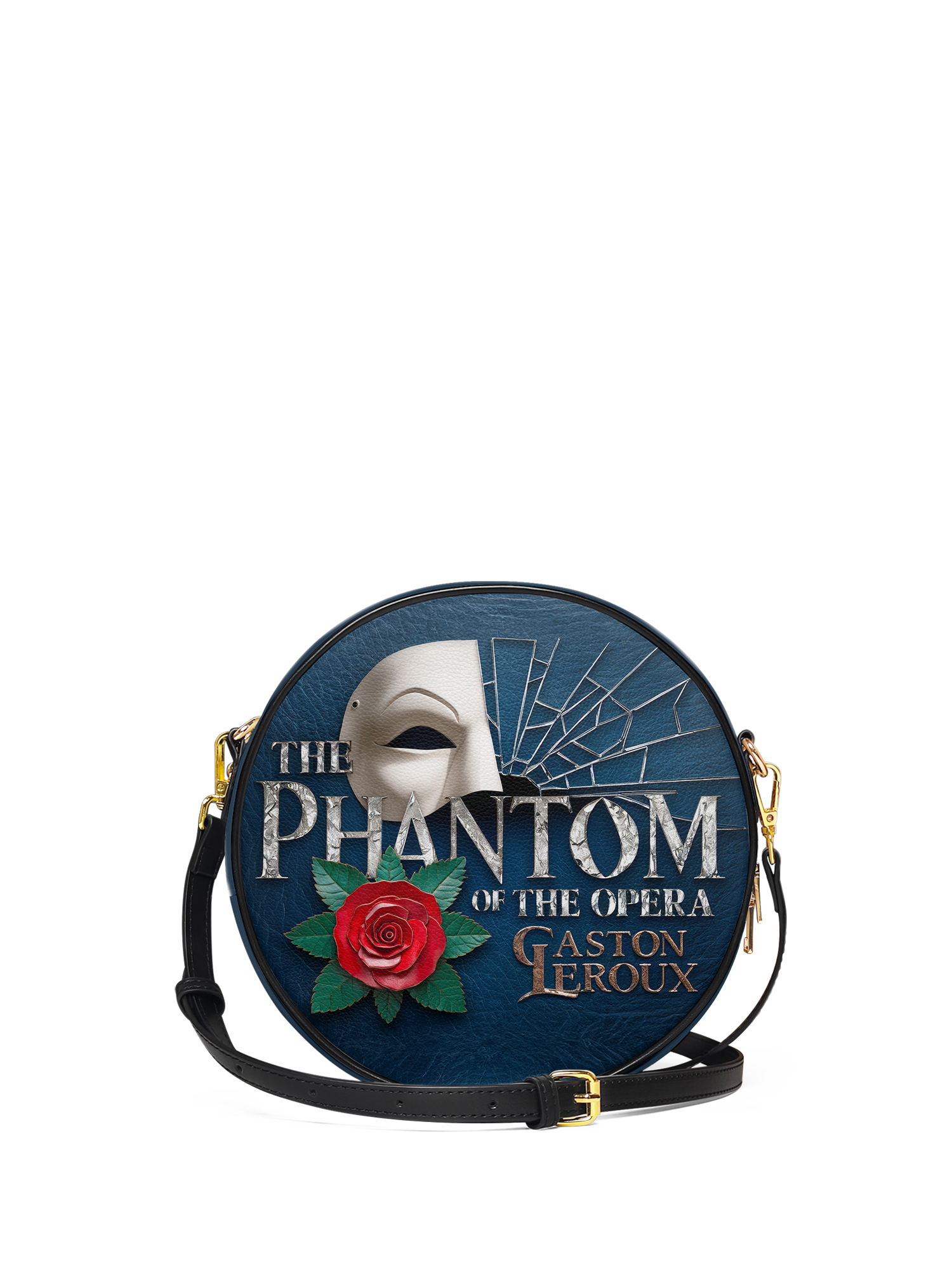"The Phantom Of The Opera" Circle Crossbody Bag