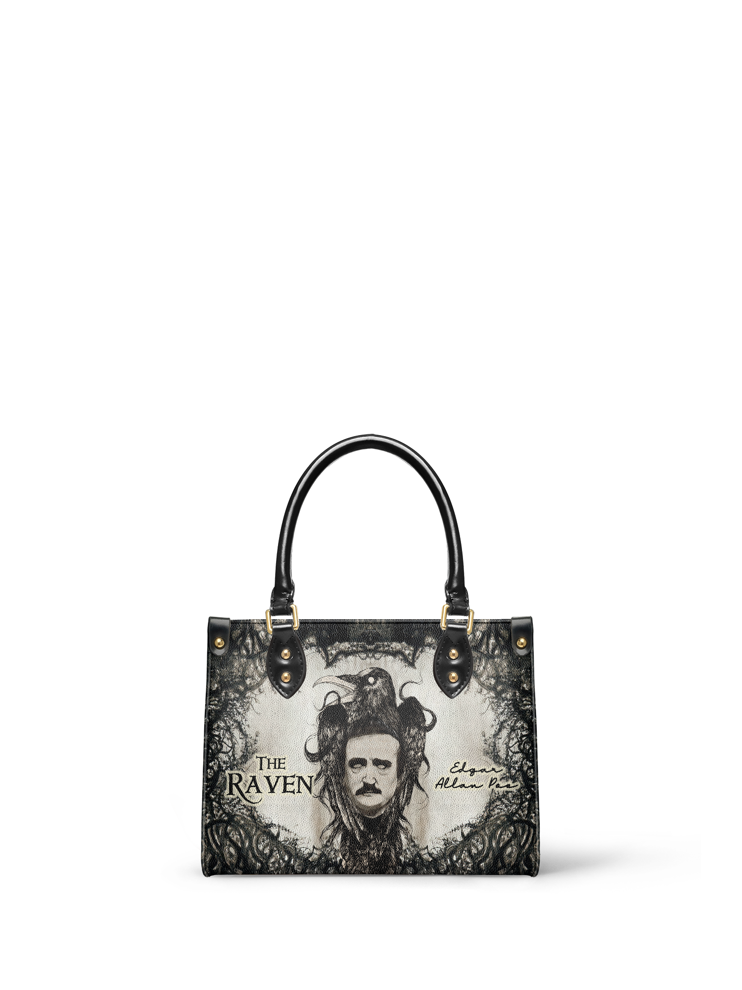 "The Raven" Small Leather Handbag