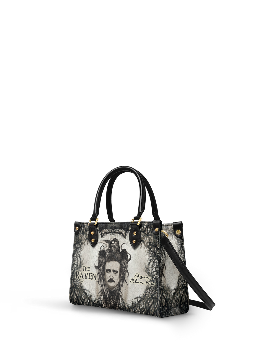 "The Raven" Small Leather Handbag