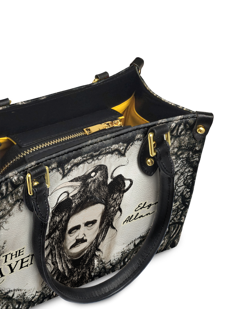 "The Raven" Small Leather Handbag