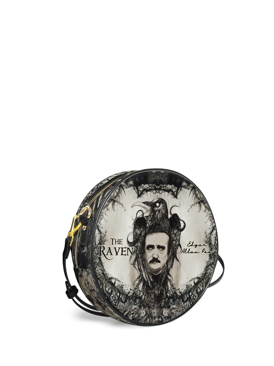 "The Raven" Circle Crossbody Bag