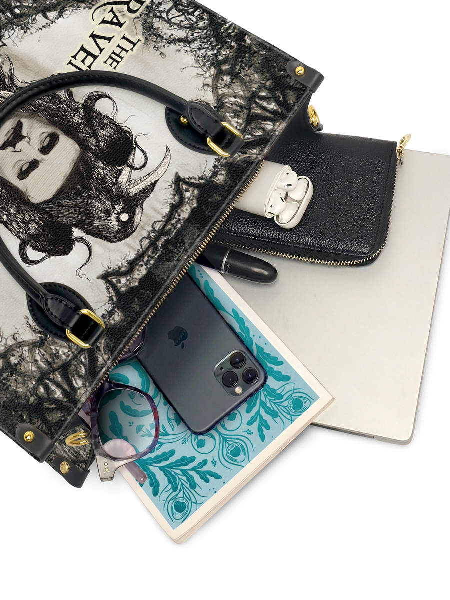 "The Raven" Leather Handbag