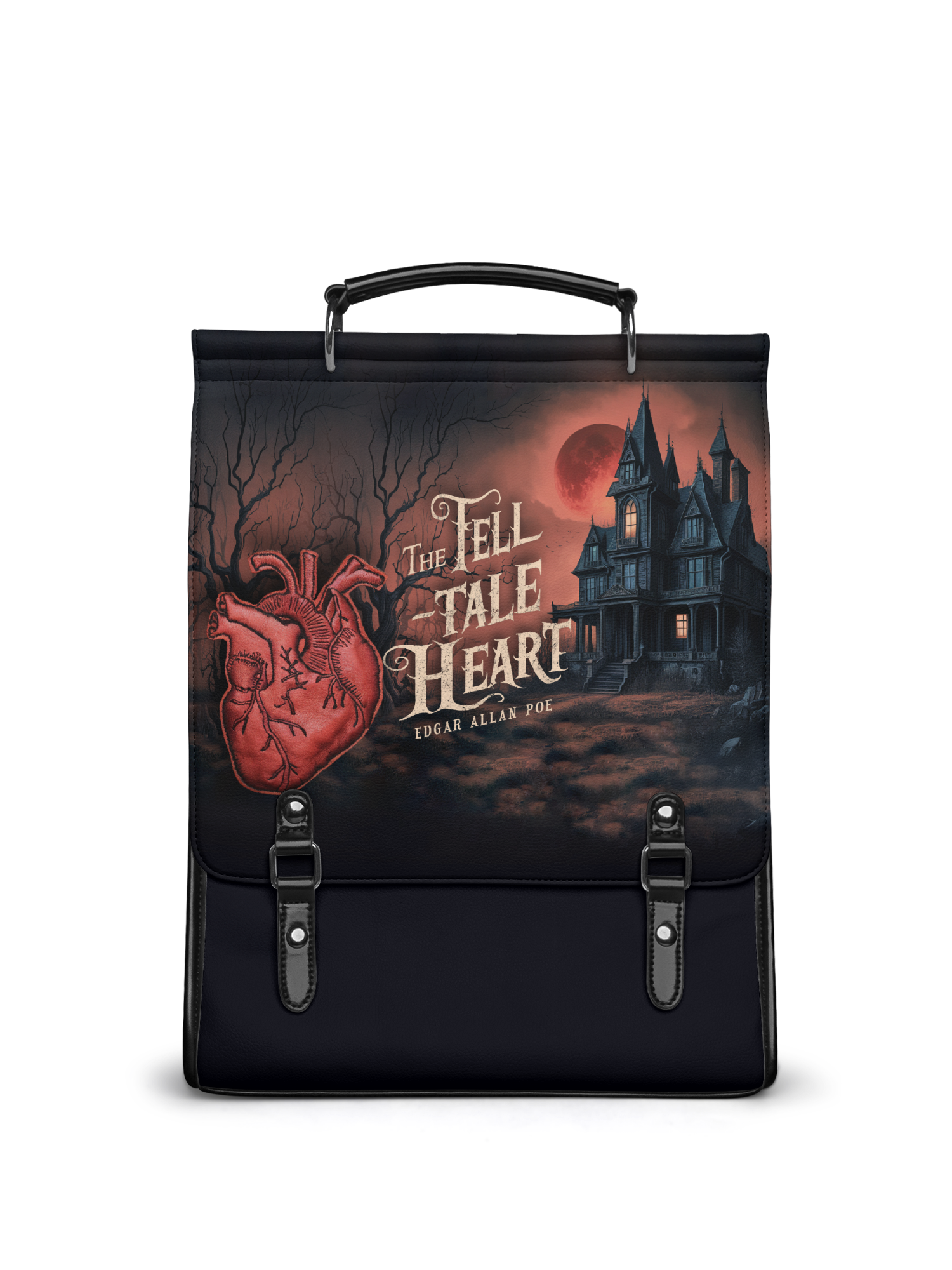 "The Tell-Tale Heart" Leather Backpack