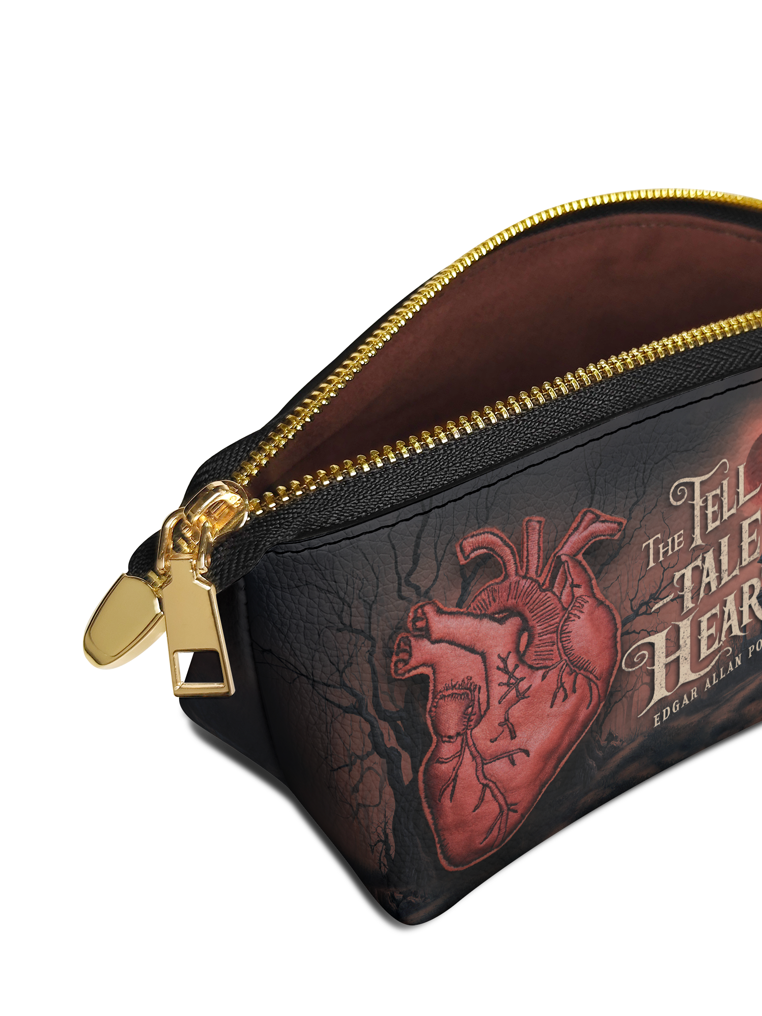 "The Tell-Tale Heart" Eclipse Makeup Bag