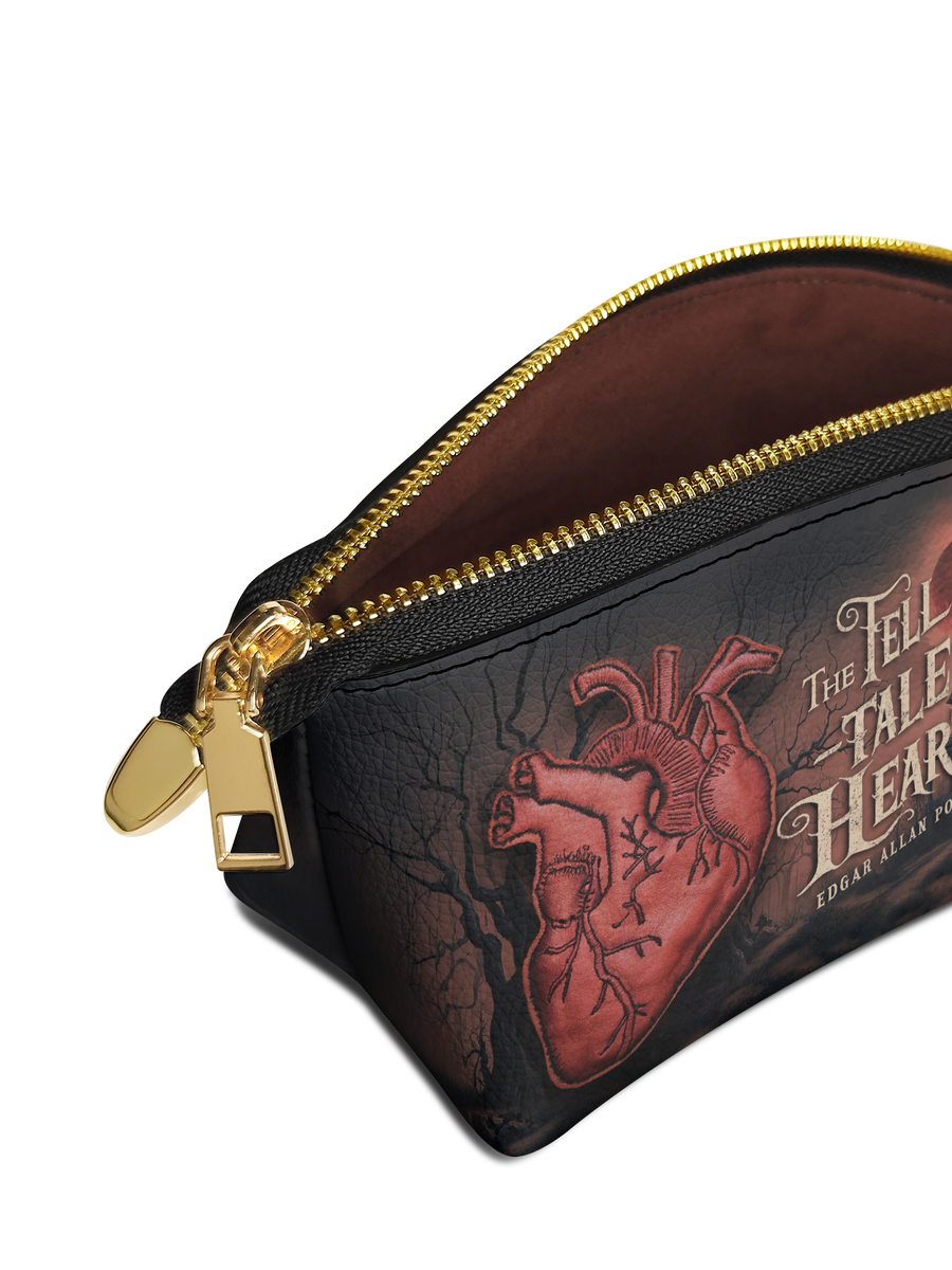 "The Tell-Tale Heart" Eclipse Makeup Bag