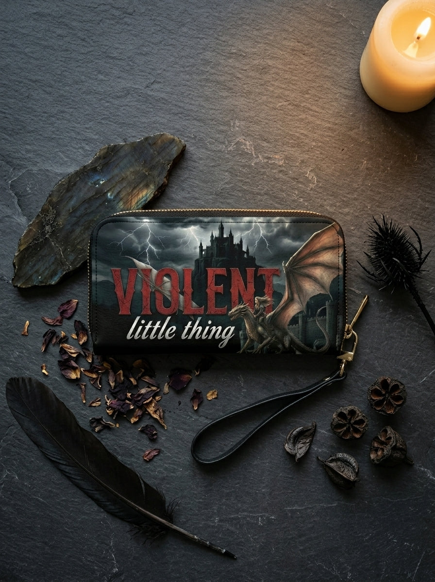 "Violent Little Thing" Dragon Rider Long Wallet