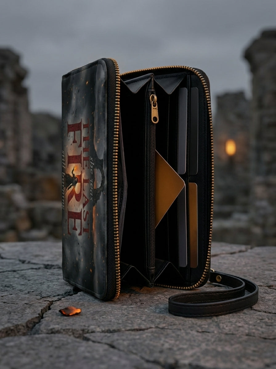 "The Last Fire (Still Burning)" Warrior Long Wallet