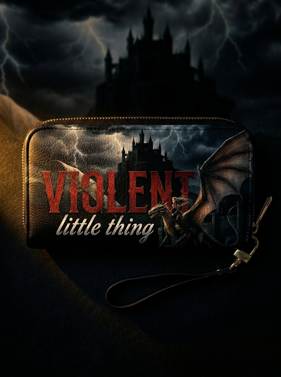"Violent Little Thing" Dragon Rider Long Wallet
