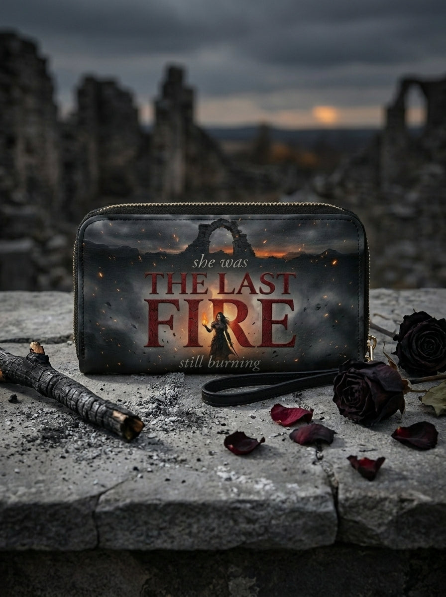 "The Last Fire (Still Burning)" Warrior Long Wallet