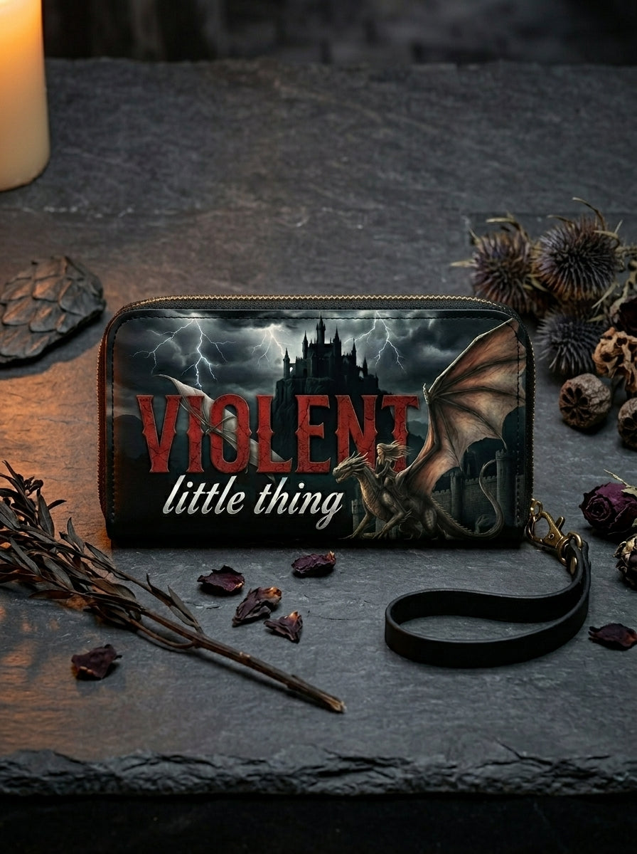 "Violent Little Thing" Dragon Rider Long Wallet