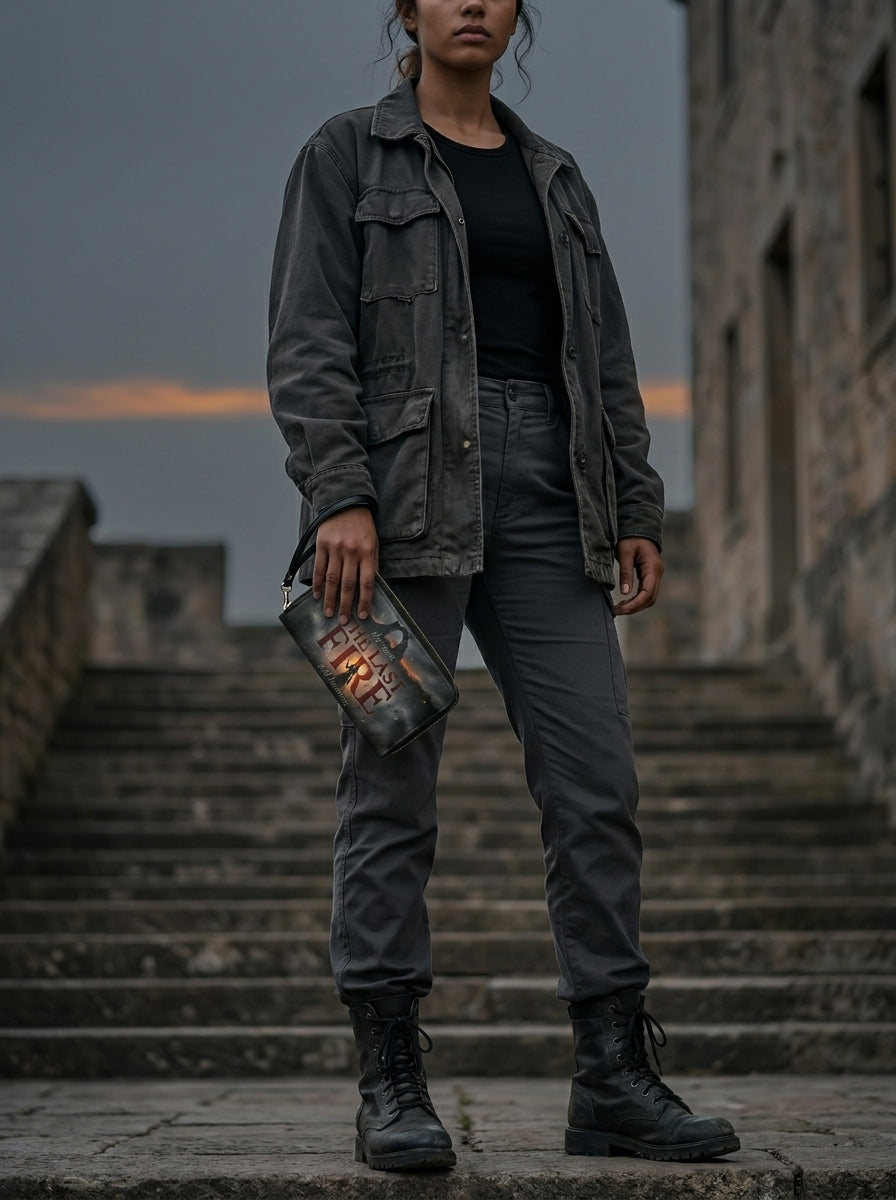 "The Last Fire (Still Burning)" Warrior Long Wallet