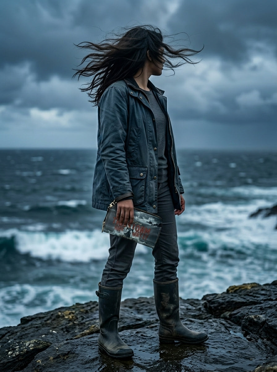 "She Was The Storm" Tempest Long Wallet