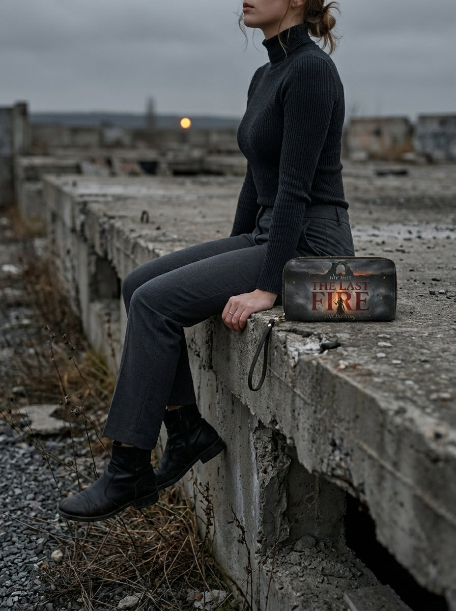 "The Last Fire (Still Burning)" Warrior Long Wallet