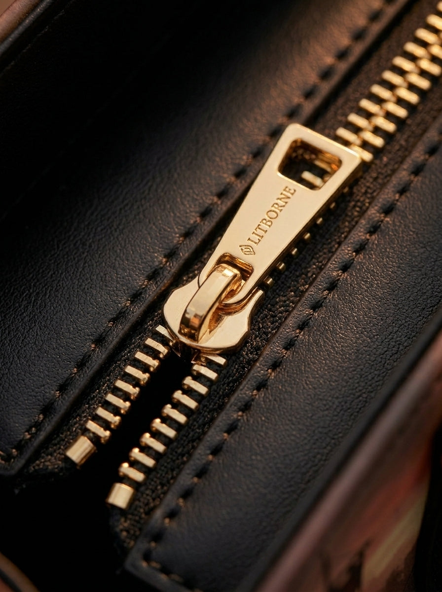 "We Did Not Survive To Be Gentle" Warrior Sisters Leather Handbag