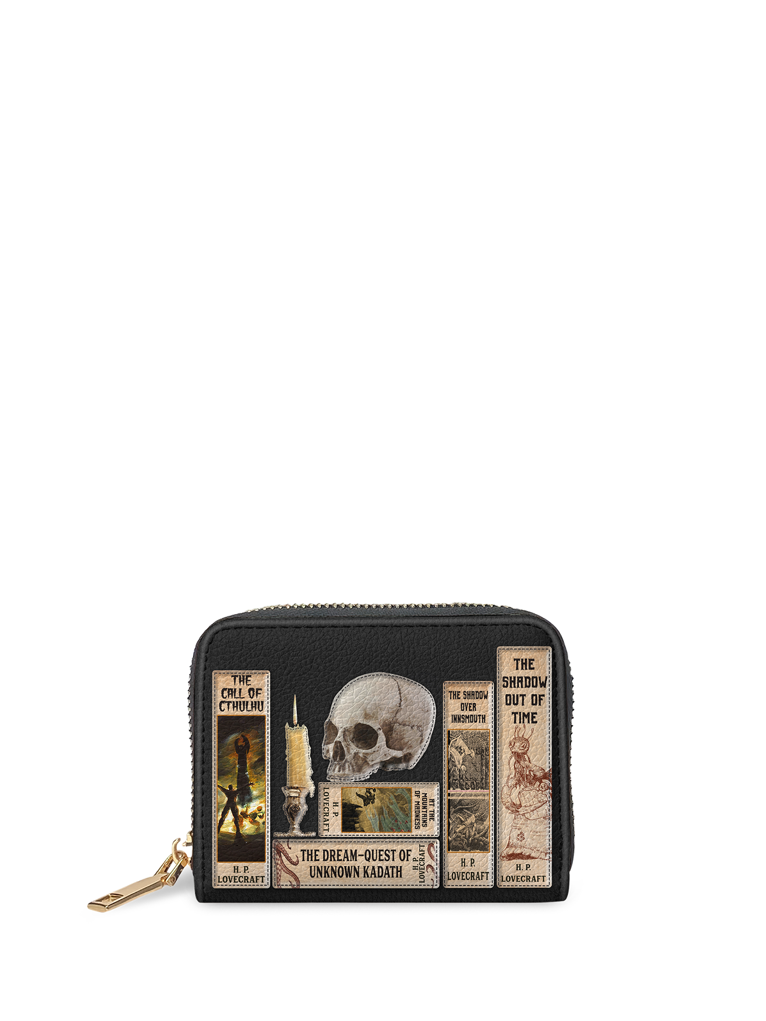 Lovecraftian Black Mini Wallet