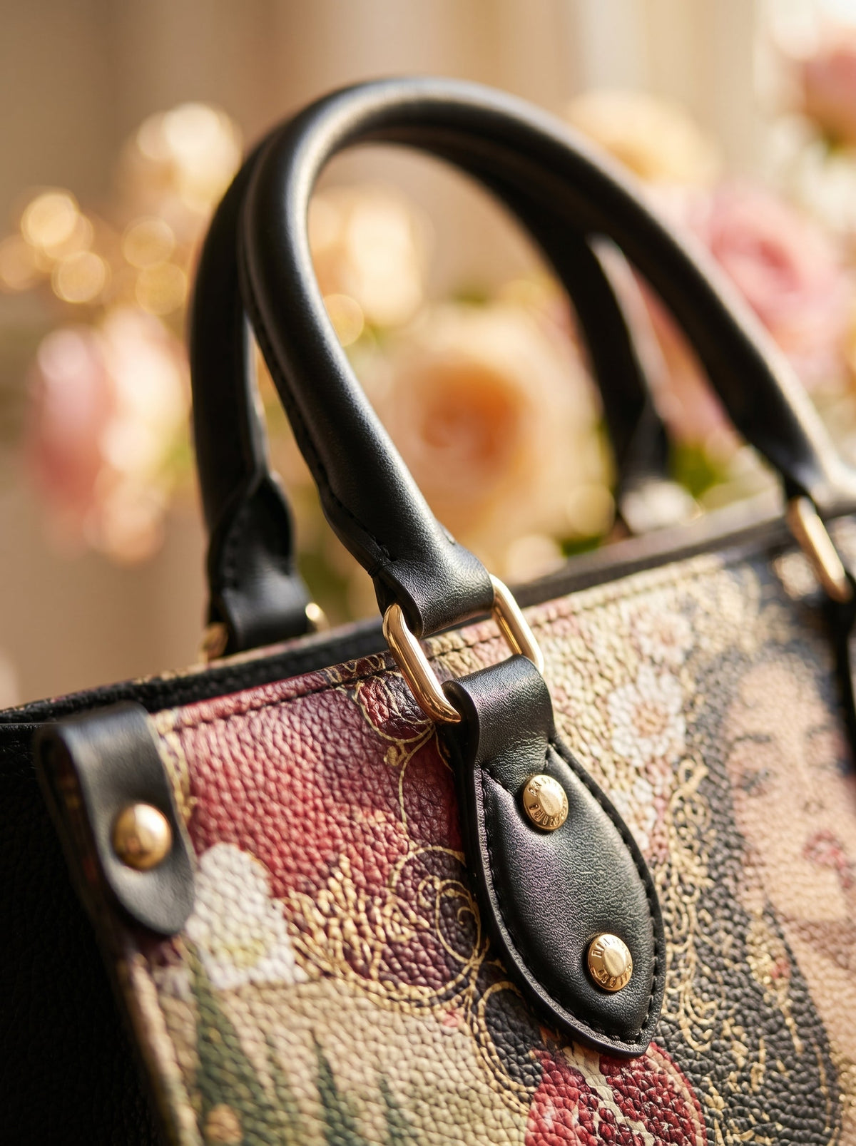 “I Ate the Pomegranate on Purpose” Underworld Bride Leather Handbag