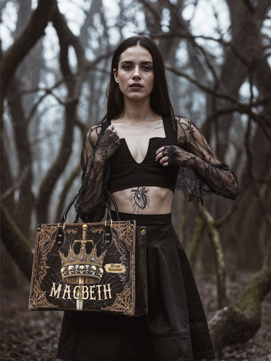 "Macbeth" Leather Handbag