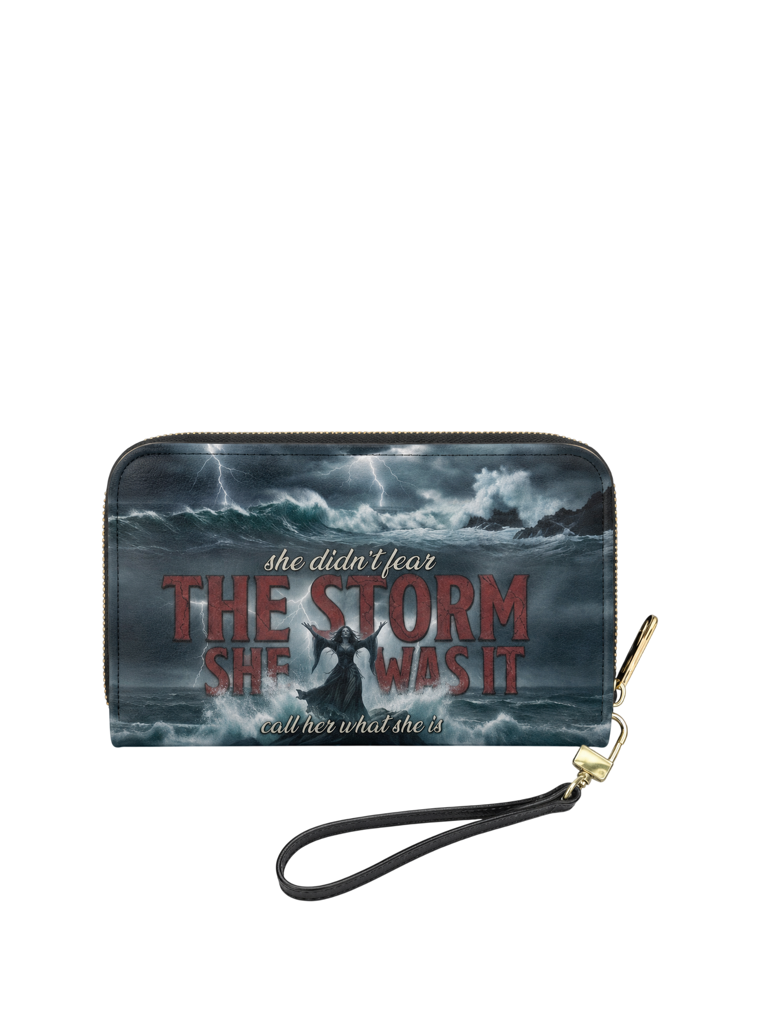 "She Was The Storm" Tempest Long Wallet