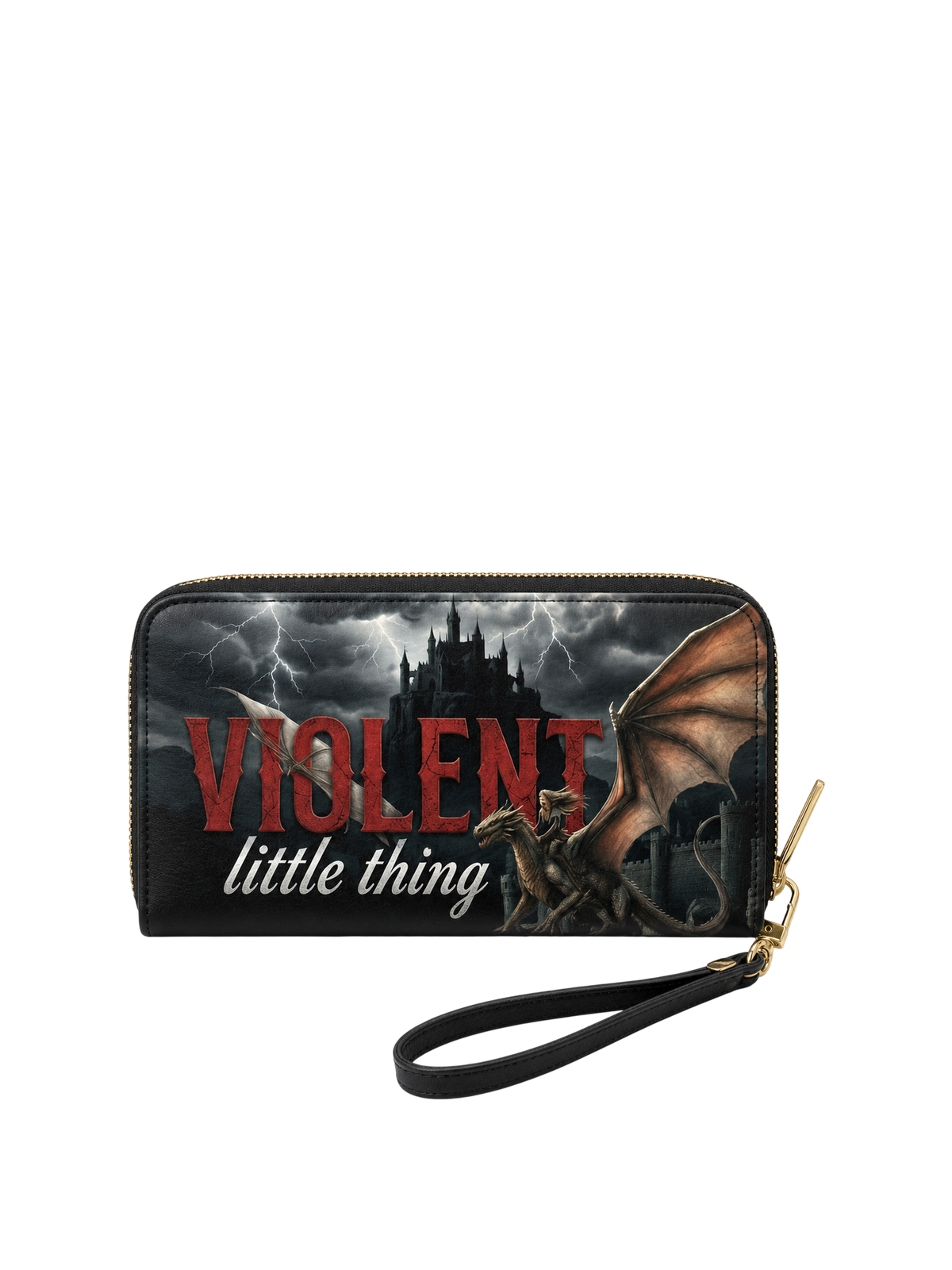 "Violent Little Thing" Dragon Rider Long Wallet