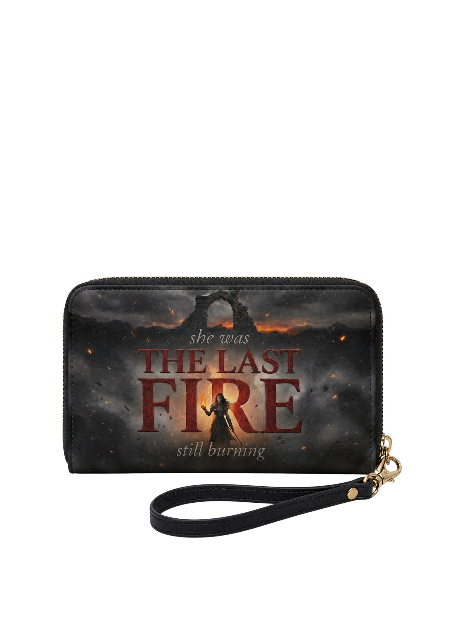 "The Last Fire (Still Burning)" Warrior Long Wallet
