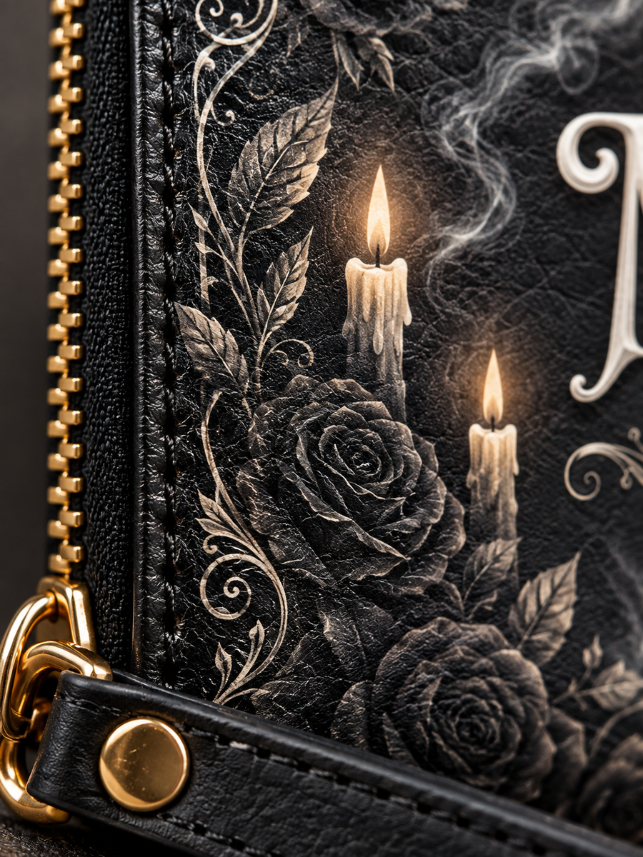 My Favorite Color Is Morally Grey Long Wallet