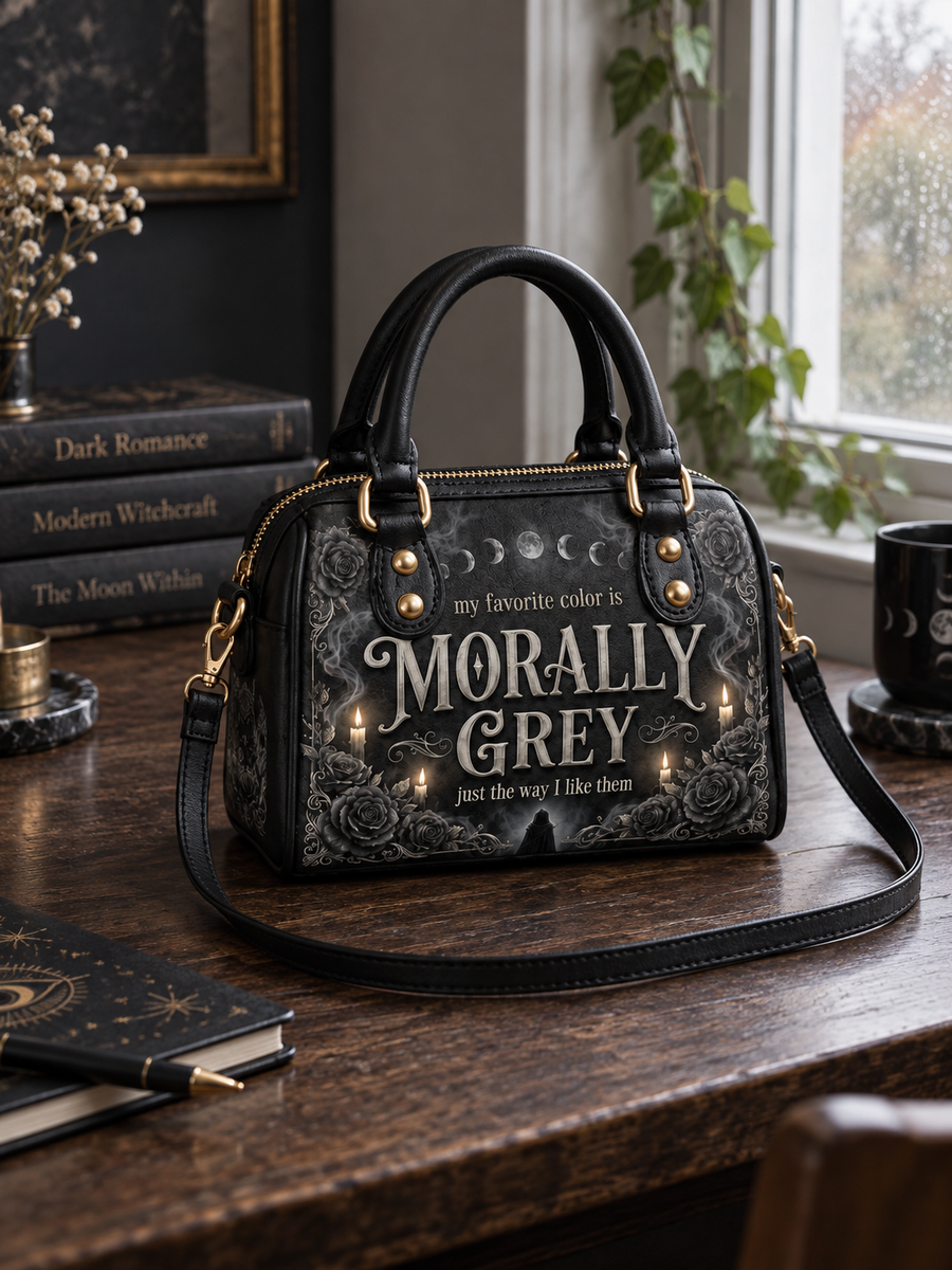 My Favorite Color Is Morally Grey Mini Satchel