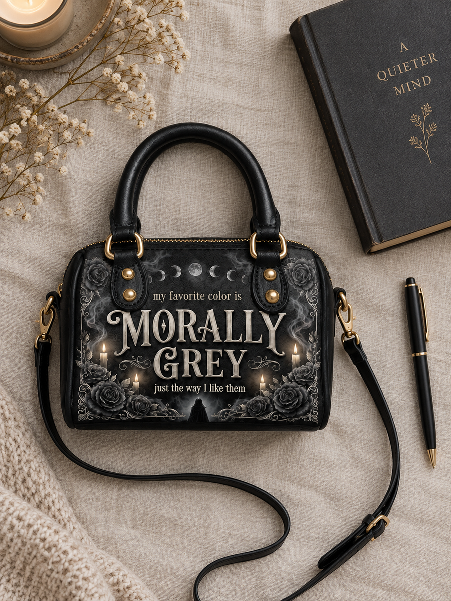 My Favorite Color Is Morally Grey Mini Satchel