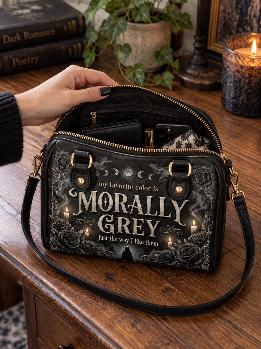 My Favorite Color Is Morally Grey Mini Satchel