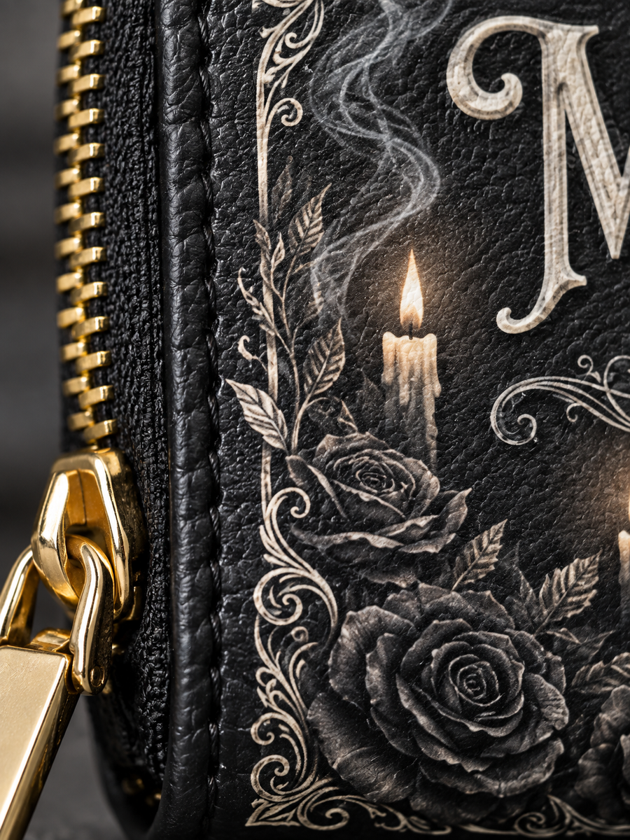 My Favorite Color Is Morally Grey Mini Wallet