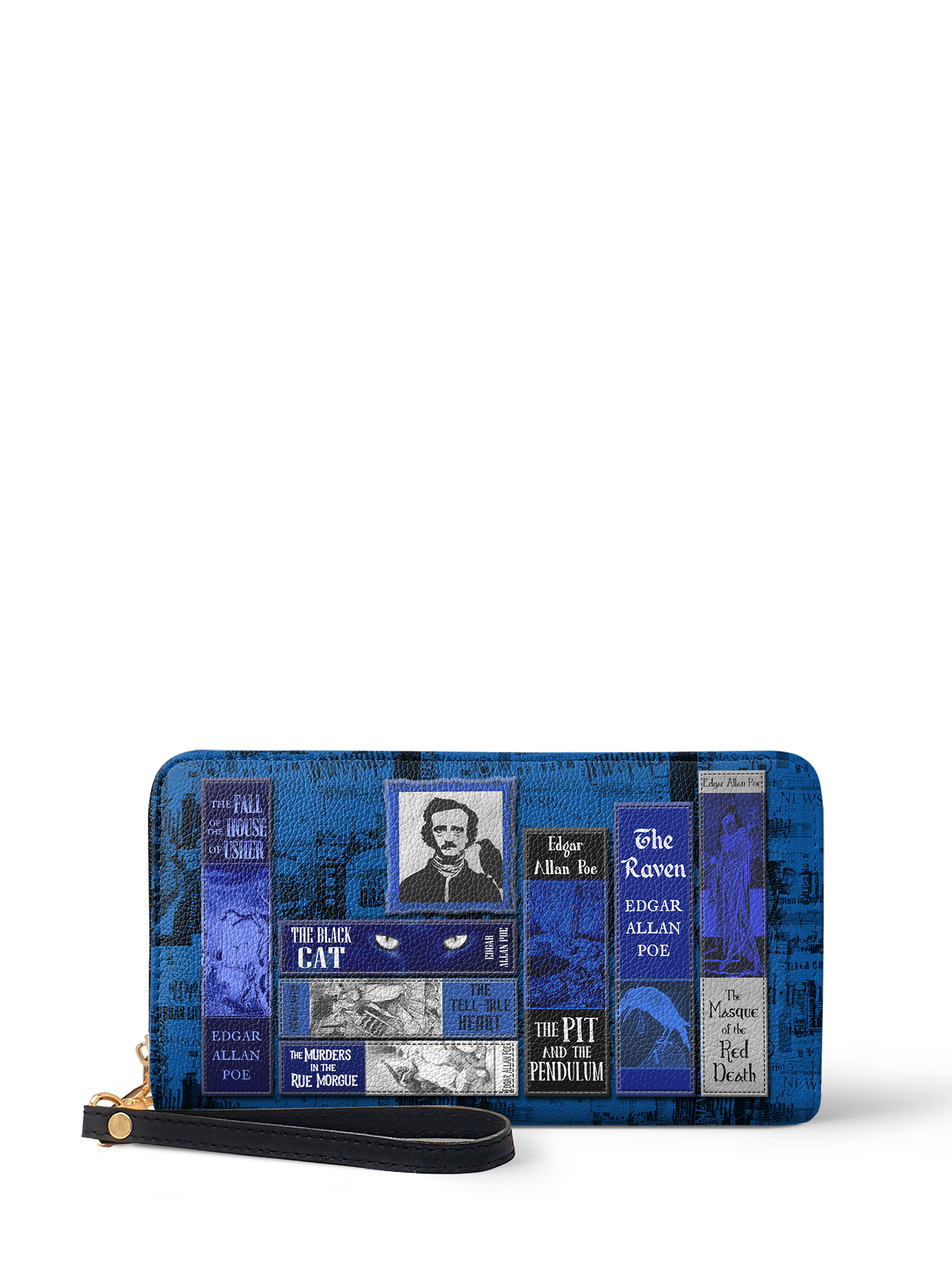 "Poe's Library" Midnight Ink Wallet