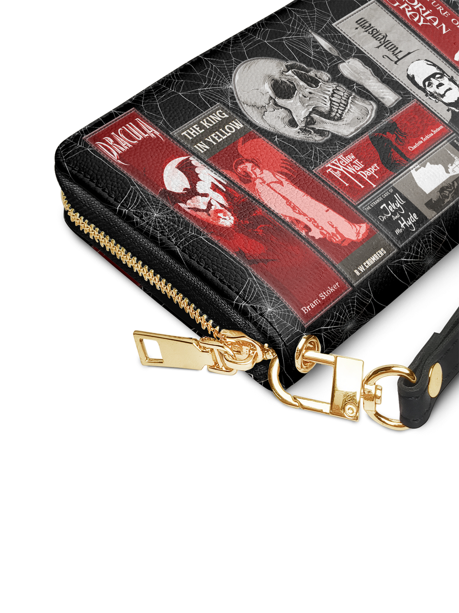 "The Codex of Gothic Tales" Black Widow’s Kiss Wallet