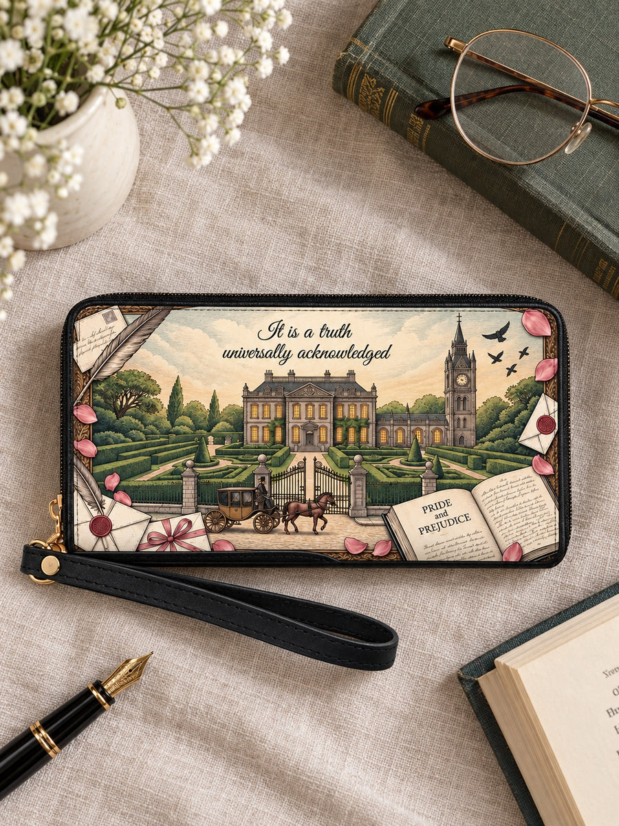 "Pride and Prejudice" Pemberley Long Wallet