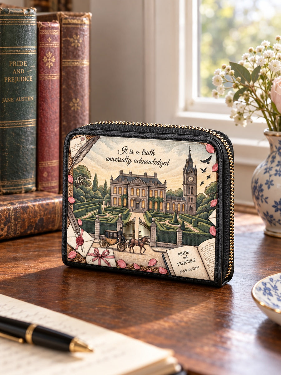 "Pride and Prejudice" Pemberley Mini Wallet